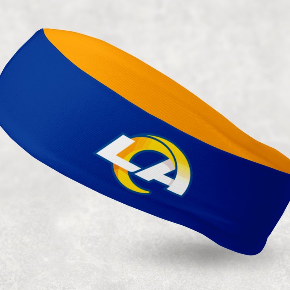 NEW - Reversible Los Angeles Rams Headband LA Rams Headband